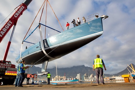 Image for article Southern Wind Shipyard launches 31.4m 'Hevea'